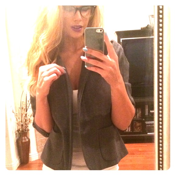 Reserved !!! Bcbg grey short jacket