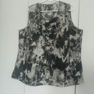 *Flash Sale* LB-Sheer Ruffle Front Top