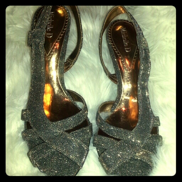 Sparkly heels