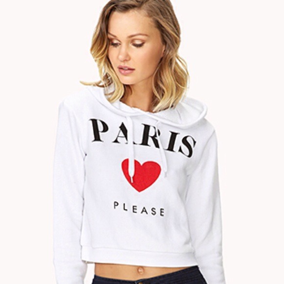 Brand New Forever 21 Crop Hoodie