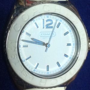 Cream Authentic Coach watch- price is firm