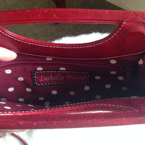 Isabella Fiore red woven clutch - Picture 4 of 4