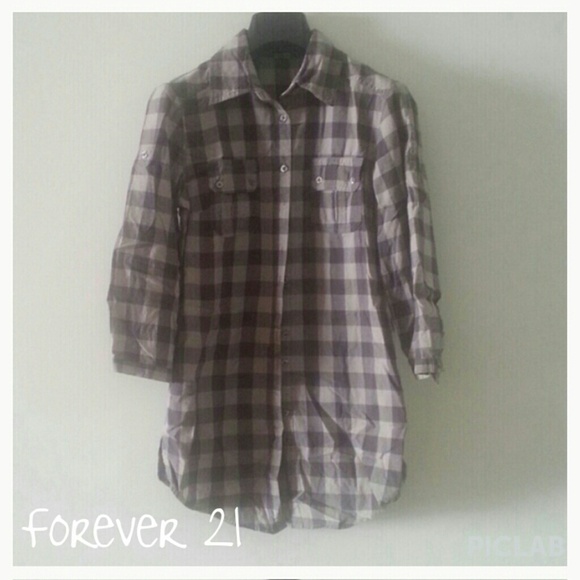 Forever 21 shirt button up. NO TRADES.