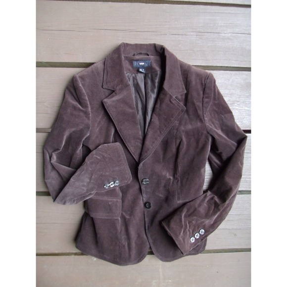 Brown corduroy blazer