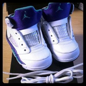 AIR JORDAN RETRO 5 GRAPES 4c 50 OR 45PP