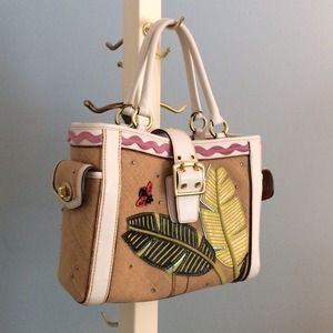 Coach Limited Edition Leafy Ladybug Boxy Tote