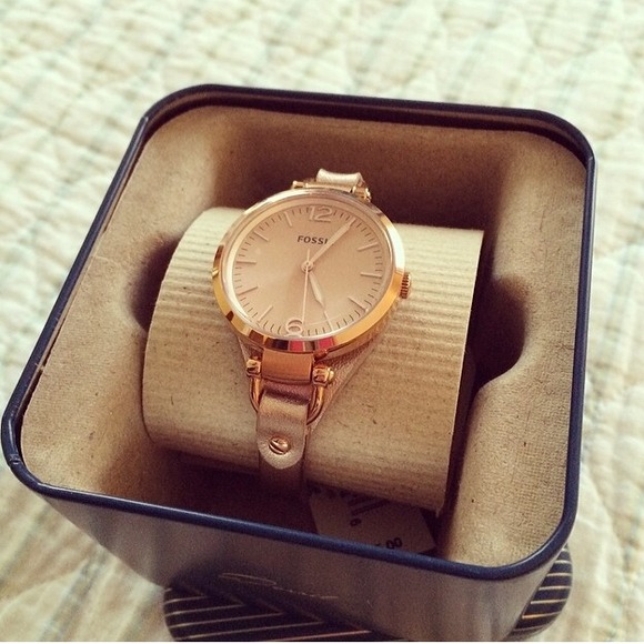 Fossil Accessories - SOLD - Fossil Georgia Rose Watch Fossil Accessories - SOLD - Fossil Georgia Rose Watch
