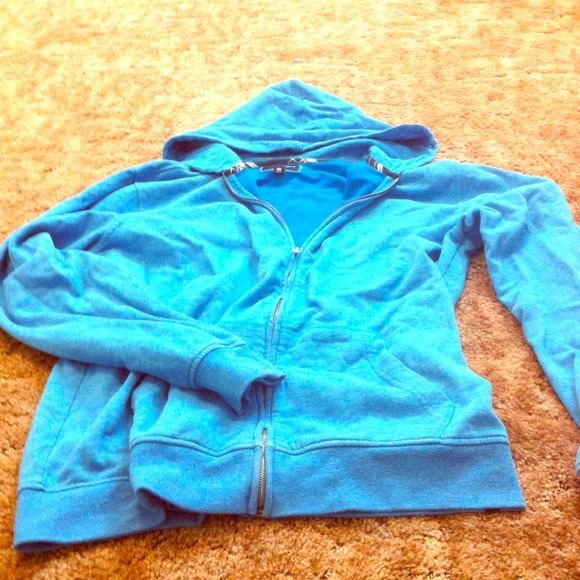 Blue zip up Hurley