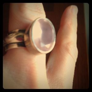 Pink stone Silpada ring