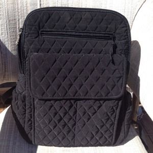 BLACK VERA BRADLEY BACKPACK💕💕FREE GIFT💜