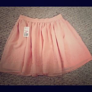 **NWT** Dusk Pink Short Skirt