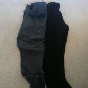 Black and Grey Leggings