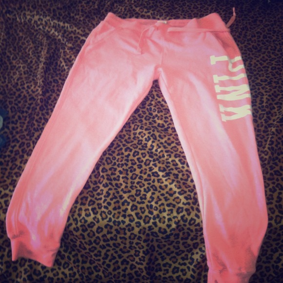 ❌Sold Pink straight leg sweats