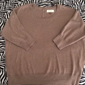 Brown sweater