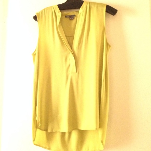 Citron Vince Sleeveless Shell
