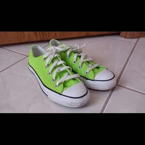 Converse All Stars - neon green