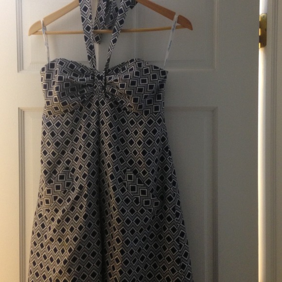 Shoshanna halter dress