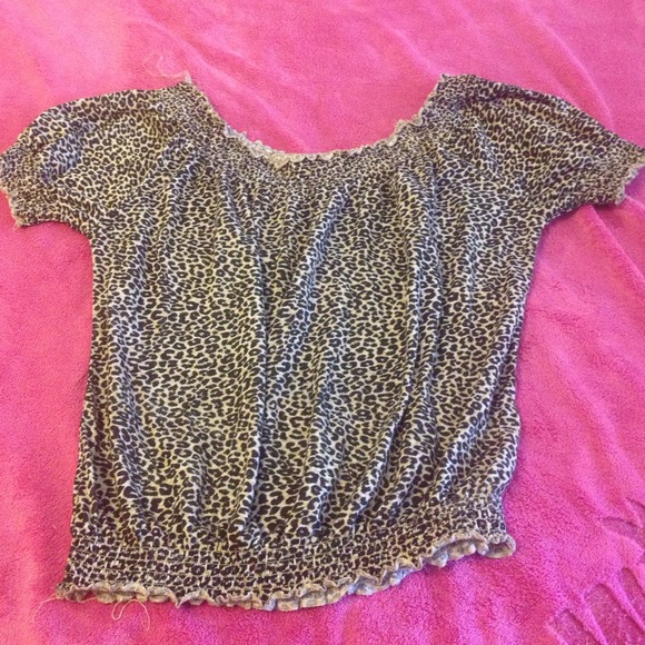Cheetah print shirt