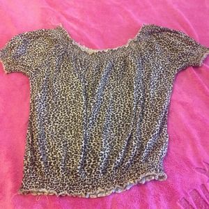 Cheetah print shirt