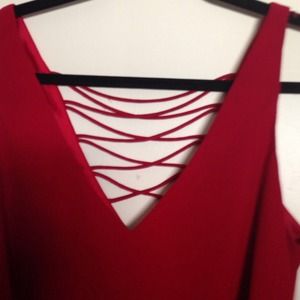 Hot little red dress