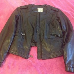 Leather jacket