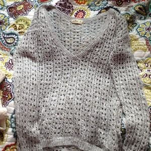 Oversized loose knit hollister sweater💕💕