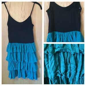 Ruffle mini dress NWOT