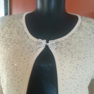 Vertigo Beaded Jeweled Cardigan