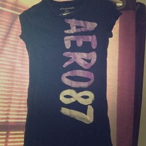 Black Aeropostale shirt