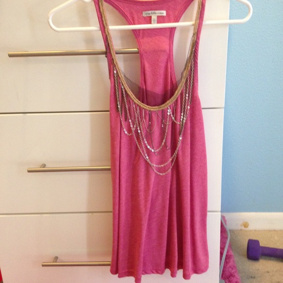 Chained pink tank