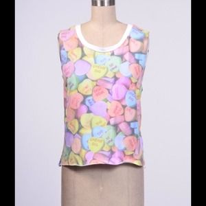 Candy Heart Tank Top