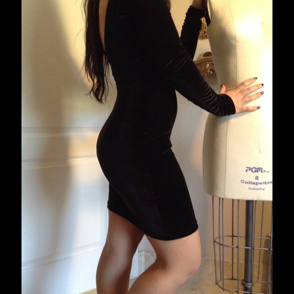 Velvet Dress - Picture 3 of 3