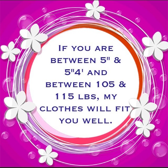 Will my clothes fit you?