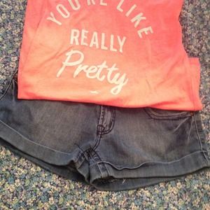 Denim Shorts by Karma Blue