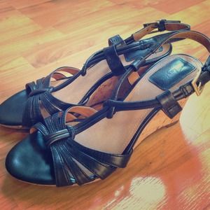 Reserved for suzwark Clark's cork wedge sandals