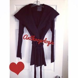 Anthropologie Wrap Sweater