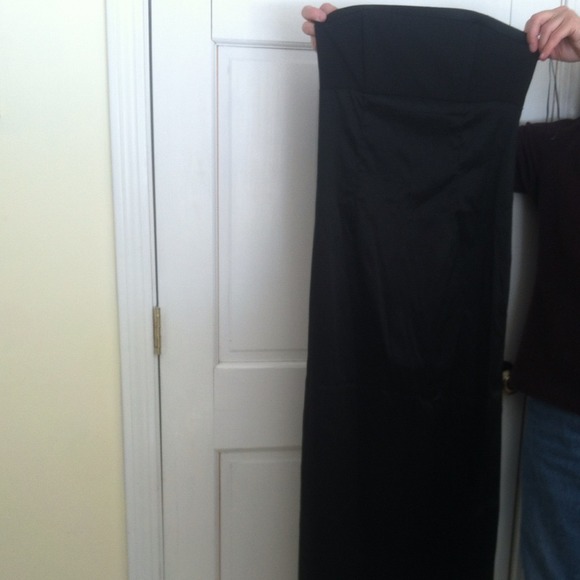 Black formal dress