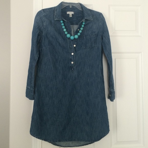 J.Crew chambray dress 4
