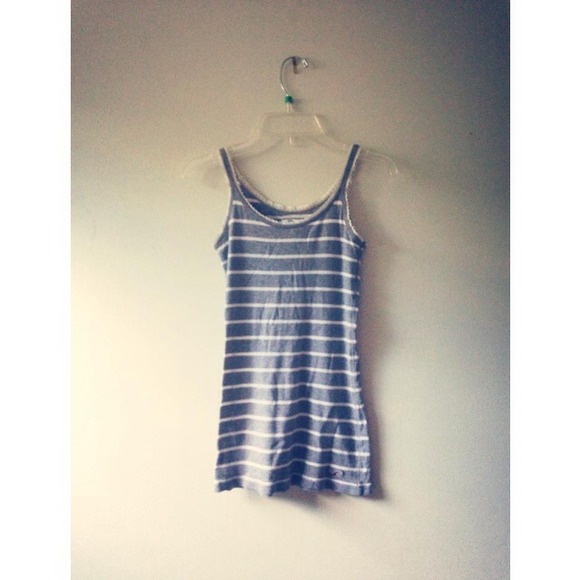HOLLISTER STRIPED TANK