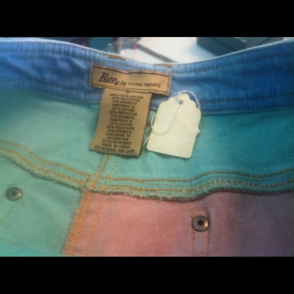 Hip highwaisted jean shorts - Picture 4 of 4