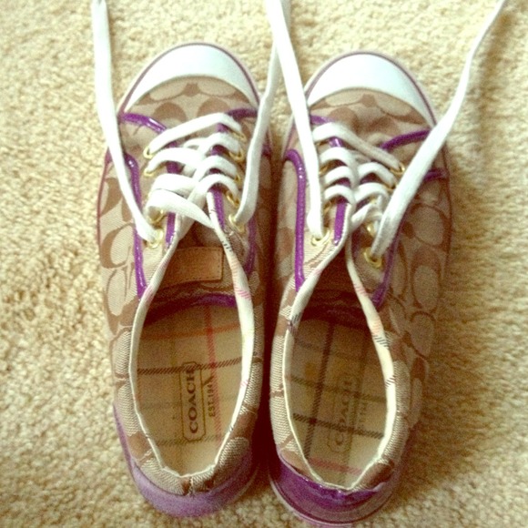 Coach Sneakers *purple
