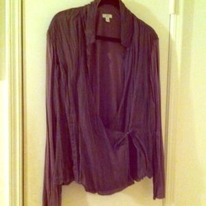 J Jill Silk & Modal Wrap Jacket/Reduced !