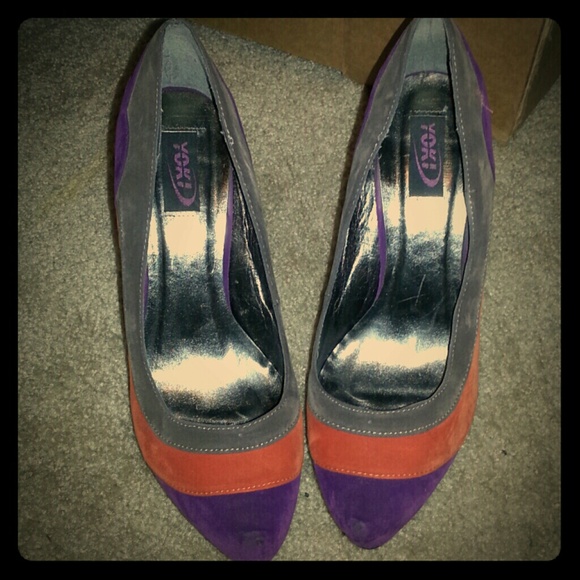 Color Block Pumps (PRICE NEGOTIABLE)