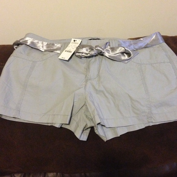 Express  light Grey Shorts