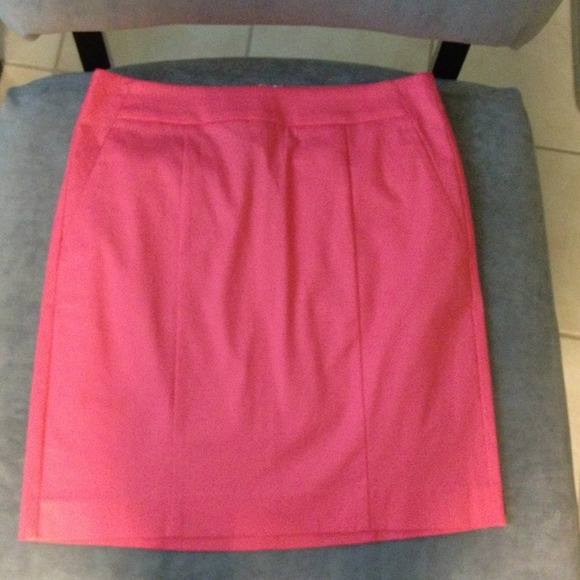 Ann Taylor Pink Madison Skirt Size 0 Petite NWT