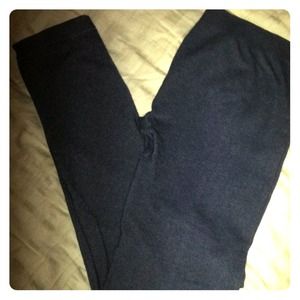 Jean colored leggings