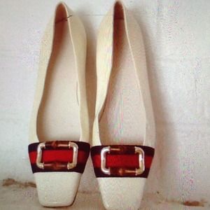 GUCCI PATENT RIBBON FLAT-authentic