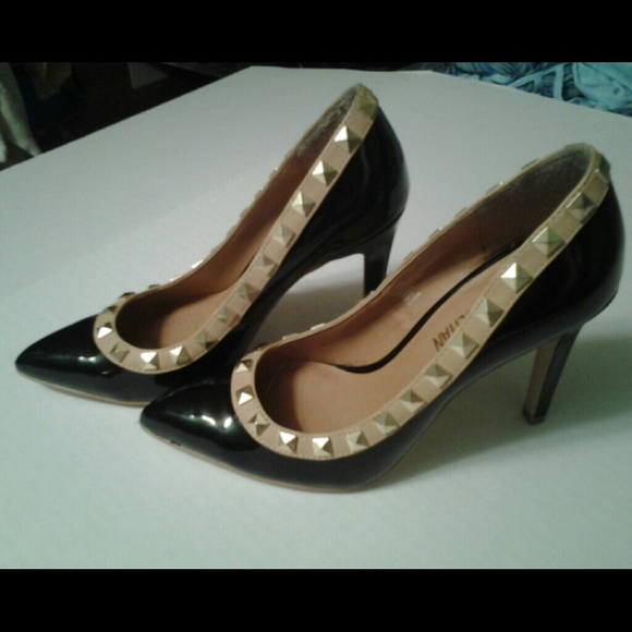 Studded Pumps - Picture 1 of 2