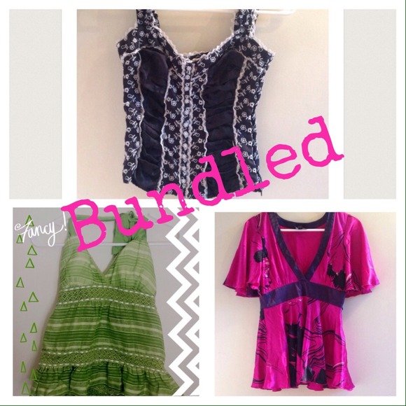 Bundle- 4 bebe tops