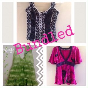 Bundle- 4 bebe tops